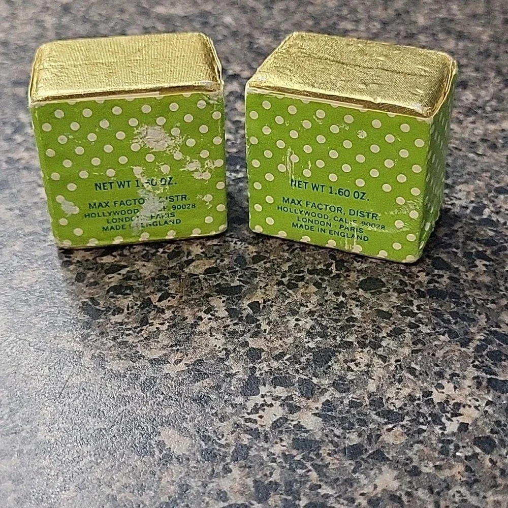 VINTAGE Max Factor‎ Green Apple BATH TICKLERS 1.6oz England